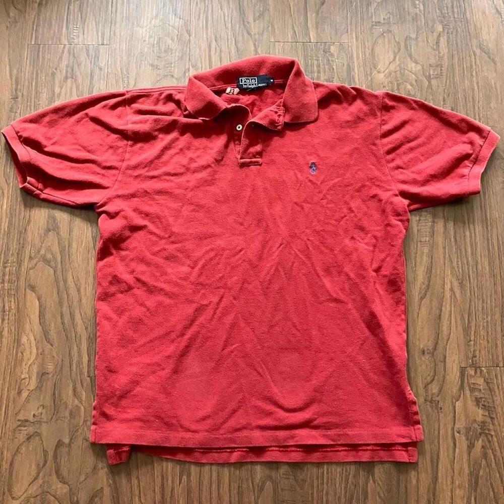 Polo-ralph-lauren Men's Red Polo-shirts